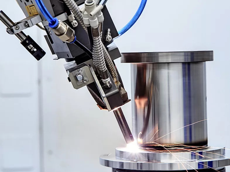 Laser Welding of Shell and Flanges